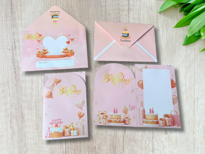 Thiệp Sinh nhật Kiểu ngang TM-N23