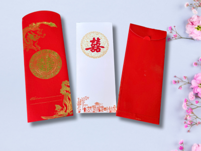 Túi Nhung Song Hỷ Rồng Phụng TV-26